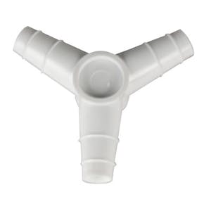 1/8" to 7/32" Kartell® Polypropylene Equal Angle Y Connector