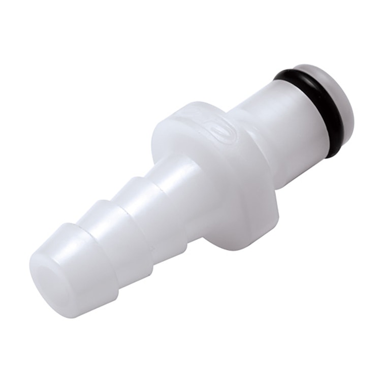 1/4" In-Line Hose Barb PMC Series Acetal Insert - Straight Thru (Body Sold Separately)