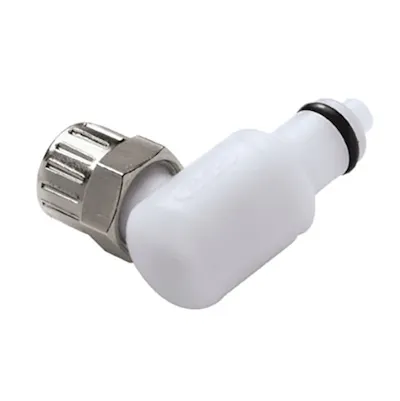 1/4" Ferruleless PTF PMC Series Acetal Elbow Insert - Straight Thru (Body Sold Separately)