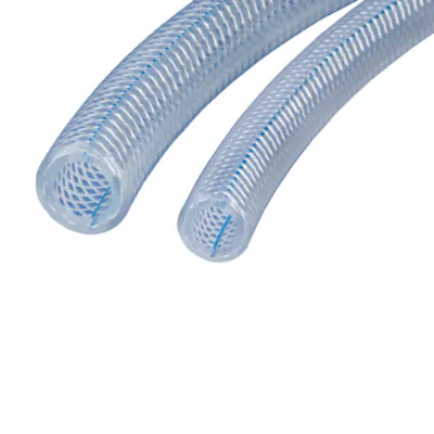 Kuri Tec® ClearBraid® K3130 Series Food & Beverage Heavy Wall PVC Hose