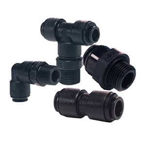 Plastic Fitting Connector for Wood Fittings - E600 - Architectural
