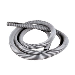1-1/2" Sealproof® Gray Polyethylene Fire Retardant Flexible Split Tubing - 100' Roll