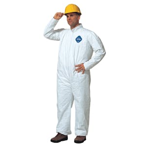 Tyvek® Coverall with Straight Wrists and Ankles