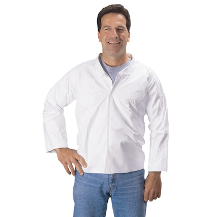 Large Tyvek® Snap Front Shirt