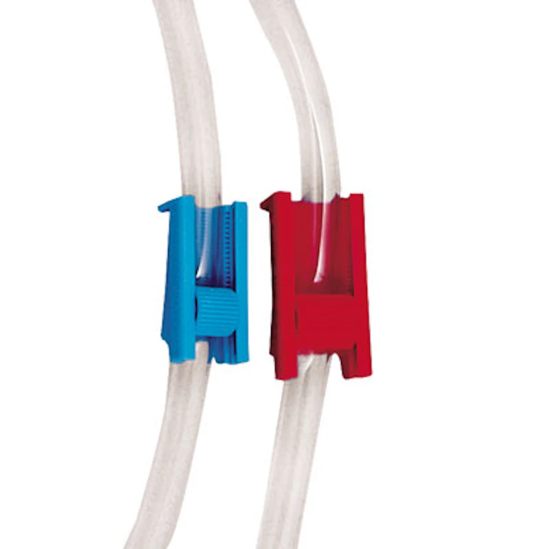 3/8" (10mm) Maximum KECK™ Blue Tubing Clamp