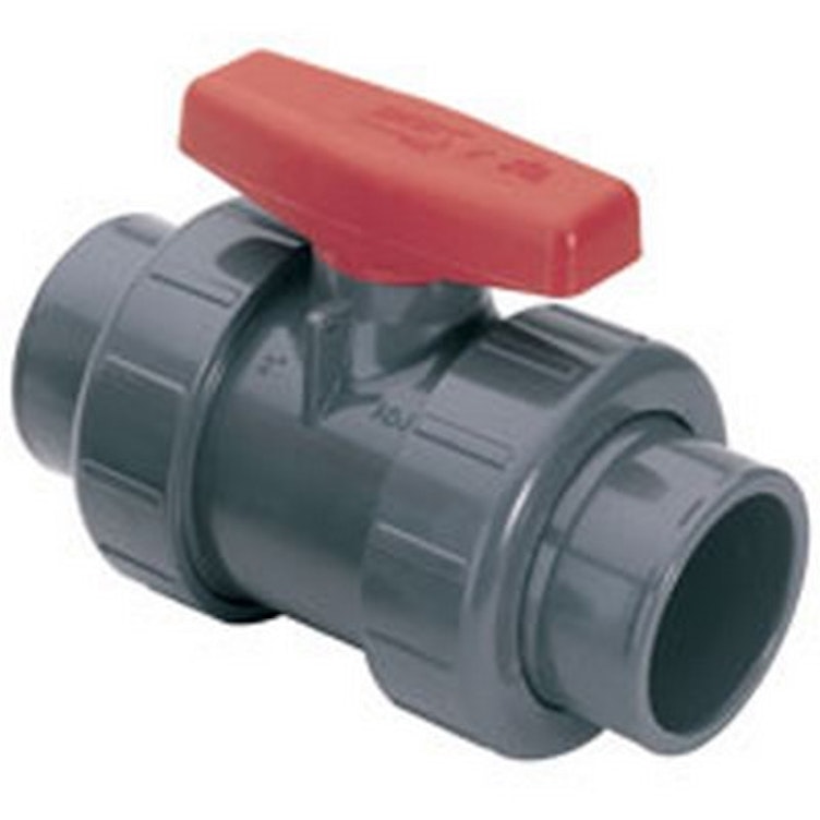 4" Threaded PVC Ball Valve with EPDM O-rings