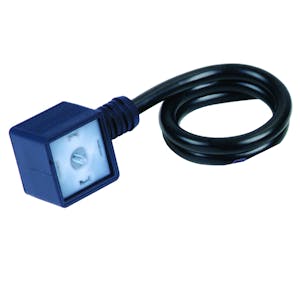 ISO2+ No Light, No Suppression Dual Ground Solenoid Valve Connector