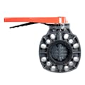 3" PVC Classic Butterfly Valve with Lever Handle & EPDM O-ring