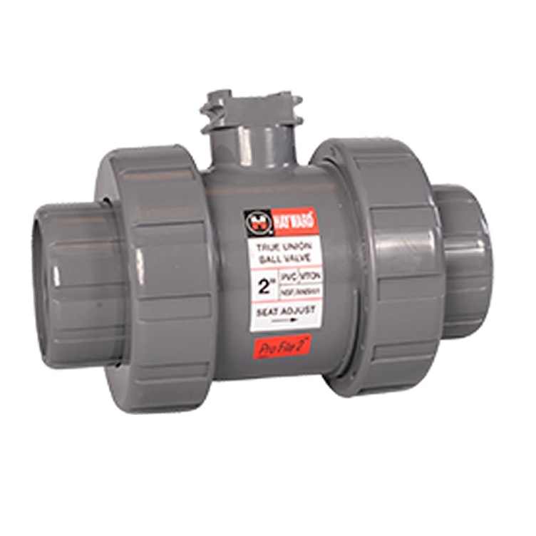 1-1/2" HCTB Series True Union Ball Valves for Actuation with EPDM O-rings