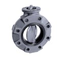 2" Hayward® BYV Series Butterfly Valve - Actuation Ready