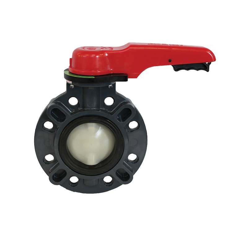 4" Type 57 Butterfly Valve with FKM Seat