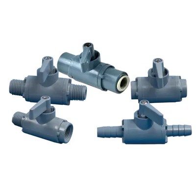 SMC 226 Series PVC Two-Way Ball Valves