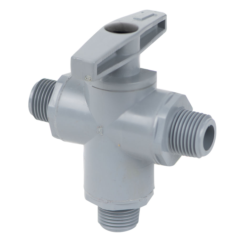 Plastic 3 deals way valve