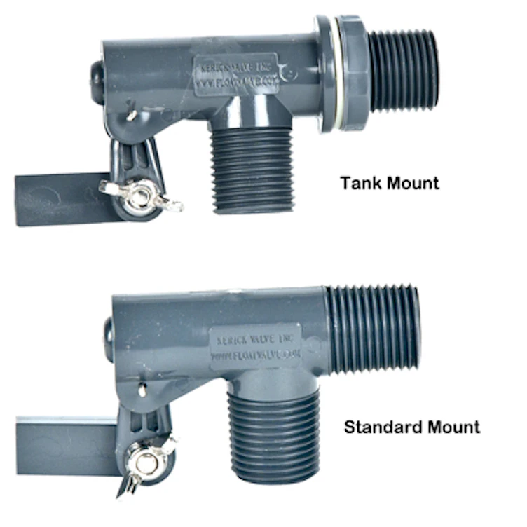 Heavy Duty PVC Float Valves, Rods & Float Balls
