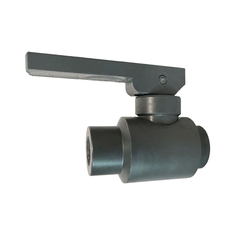 1/4" Threaded Gray PVC Snap Globe Valve