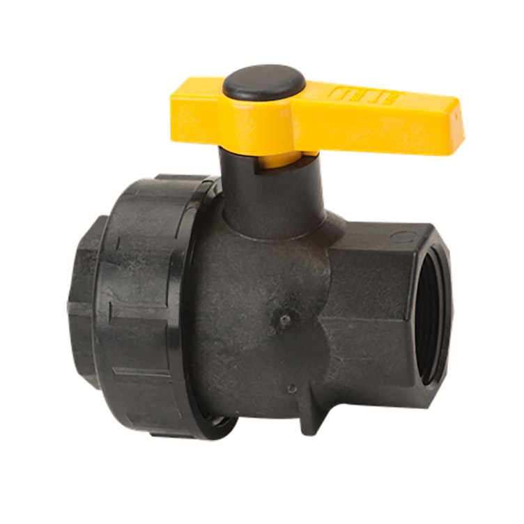 1-1/2" Full Port Single Union Spinweld Ball Valve with 1-1/2" Flow Size