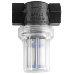Banjo® Polypropylene Mini "T" Line Strainers