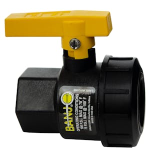 1" Full Port Single Union Valve with 1" Flow Size