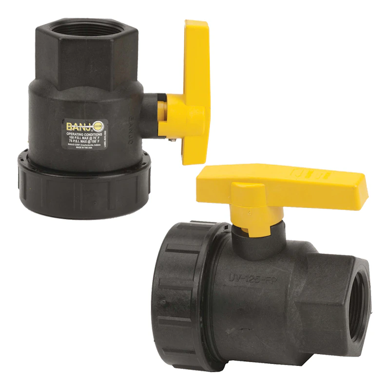Banjo® Single Union Valves