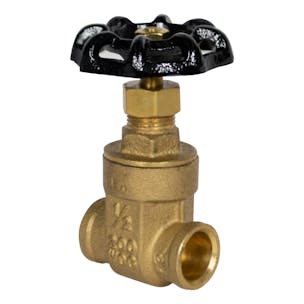No-Lead Brass Full Port CTS Gate Valves