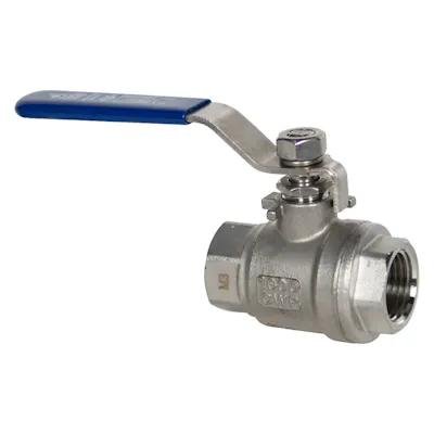 1/2" FNPT 304 Stainless Steel Ball Valve