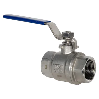 1" FNPT 304 Stainless Steel Ball Valve