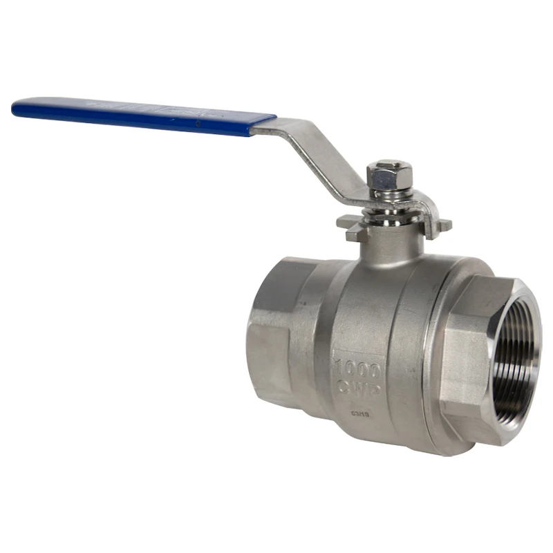 2-1/2" FNPT 304 Stainless Steel Ball Valve