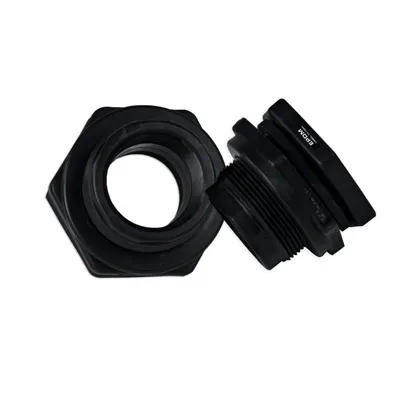 Banjo® Bulkhead Tank Fitting with EPDM Gaskets
