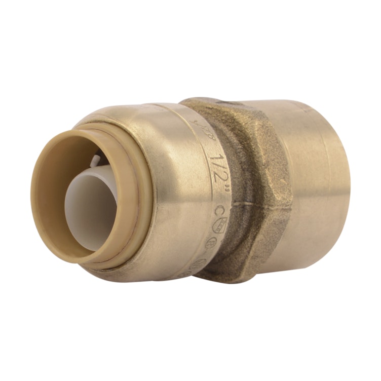 1/2" Push-to-Connect x 1/2" FNPT SharkBite® Brass Female Connector