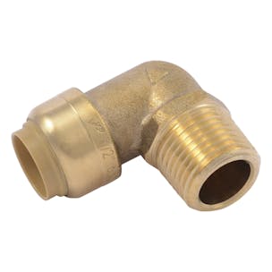 SharkBite® Brass Push-to-Connect Male 90° Elbows