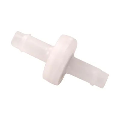1/4" Hose Barb Polypropylene Check Valve with Viton™ Diaphragm