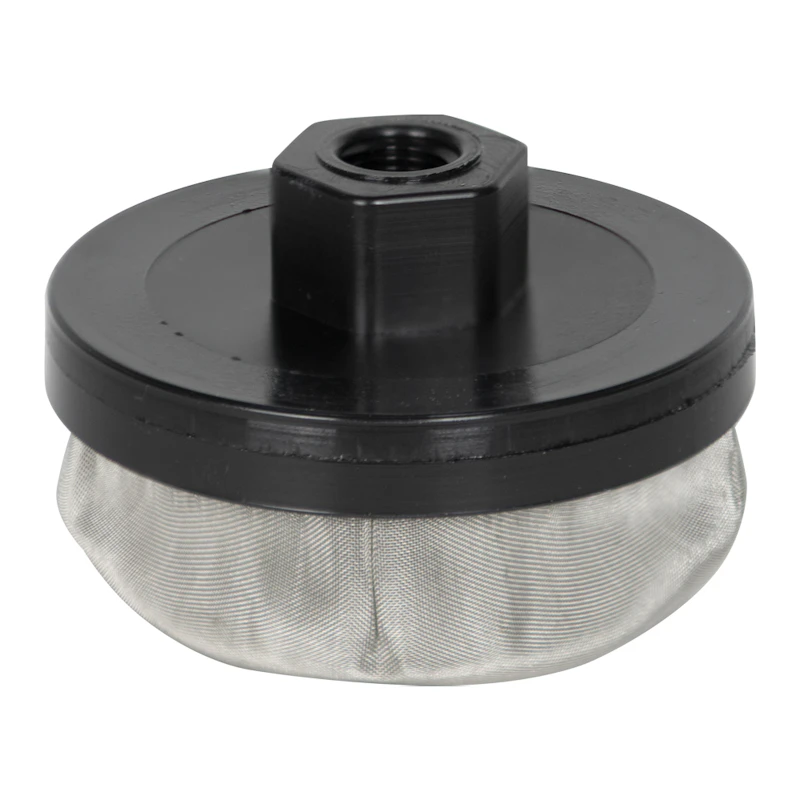 1/8" FNPT x 100 Mesh x 2.385" Dia. Nylon/Stainless Steel Suction Strainer