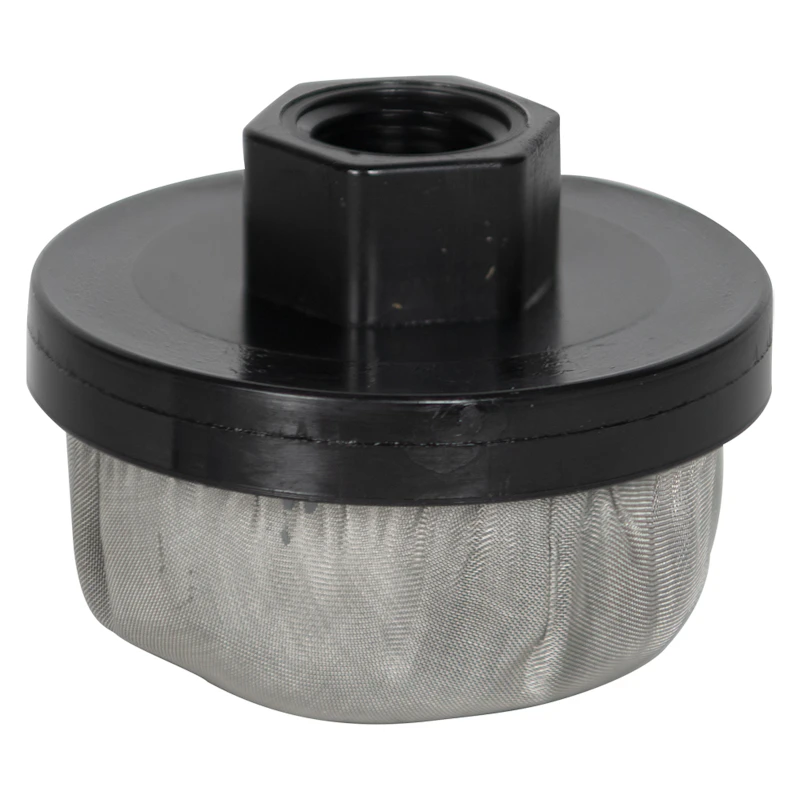 3/8" FNPT x 100 Mesh x 2.385" Dia. Nylon/Stainless Steel Suction Strainer