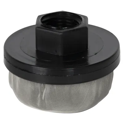 1/2" FNPT x 20 Mesh x 2.385" Dia. Nylon/Stainless Steel Suction Strainer