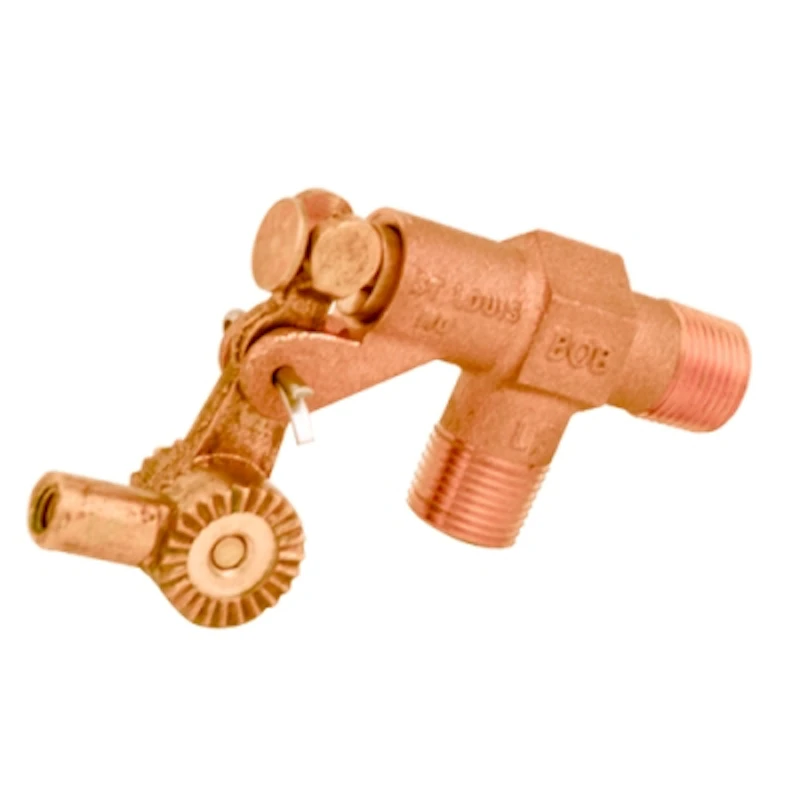 3/8" NPT Inlet x 3/8" NPT Outlet BOB® Brass Float Valve