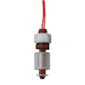 Subminiature Vertical Polypropylene Liquid Level Switch - Normally Closed